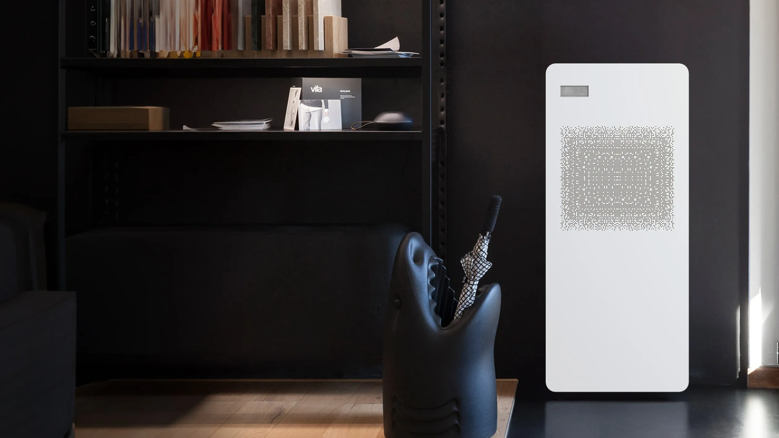 AIO Floor Standing unit beside a window