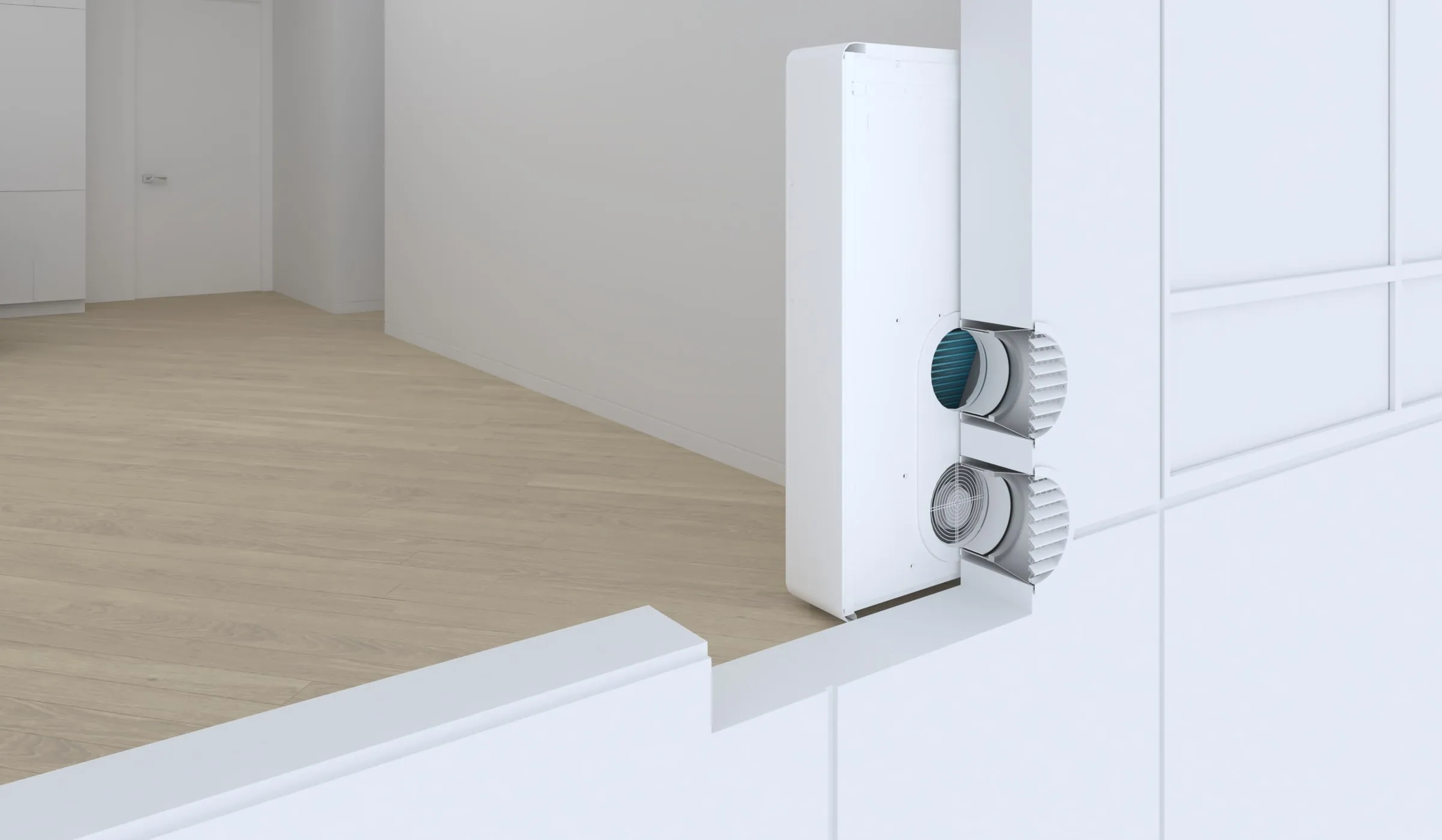 AIO Floor Standing installation photo
