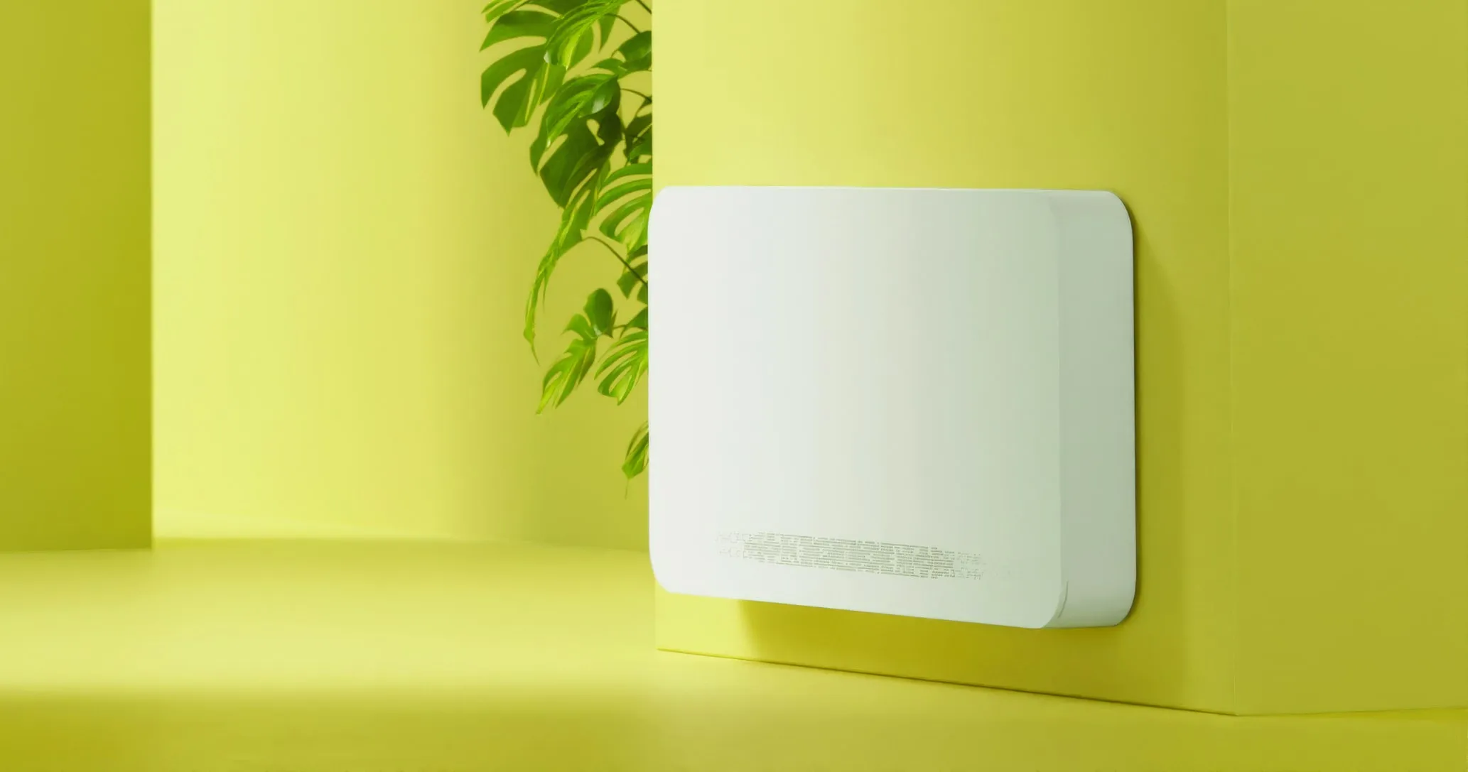 OSMO unit on a green wall